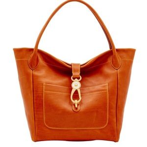 Dooney & Bourke lock tote purse bag!